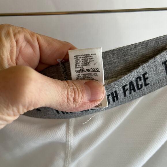 North Face Women Baselayer Pant White L Outdoor Gorpcore Camping Hiking Skiing - Picture 5 of 6